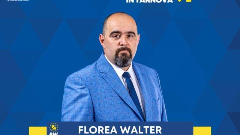 Walter Florea: „Fiecare proiect finalizat și fiecare inițiativă vor fi dedicate vouă, celor care ați crezut și credeți în mine”