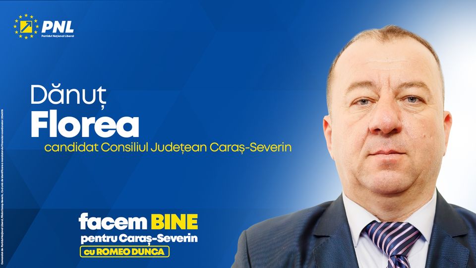 Profil de candidat: Dănuț Florea – Consilier Județean