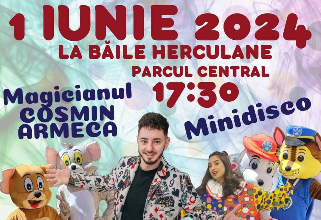 Băile Herculane sărbătorește copiii din localitate!