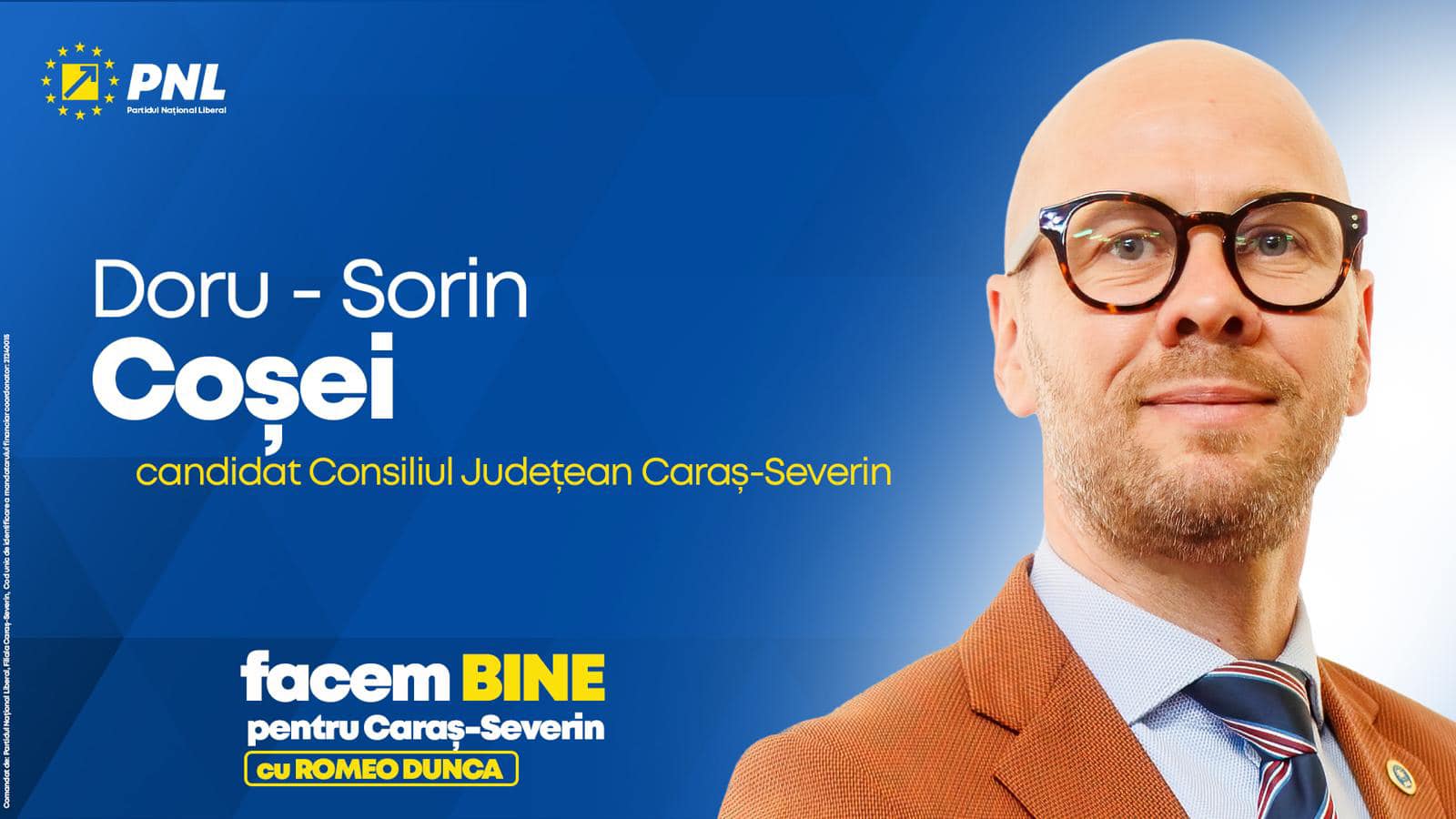 Votăm echipa de consilieri județeni PNL! Viitor asumat în Caraș-Severin!