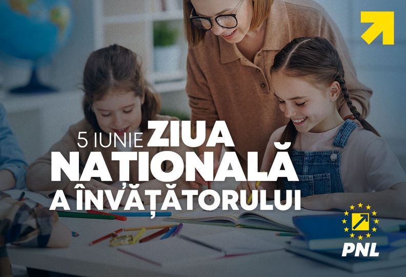 Senator Ion Marcel Vela: „La mulţi ani, învăţătorilor noştri!”