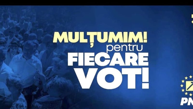 Președintele PNL Caraș-Severin, Marcel Vela: „Vă mulțumim pentru fiecare vot acordat candidaților și echipelor PNL”