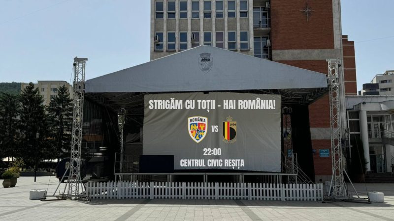 România ale, România ale, România hop, hop, hop… Cu toții în Centrul Civic de la ora 22:00!
