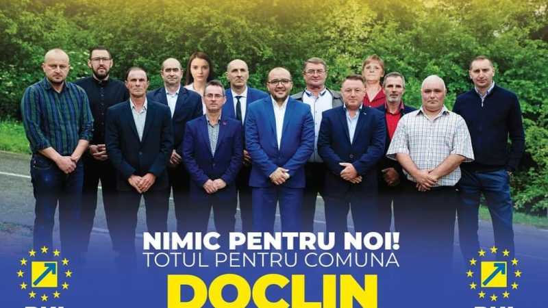 Dănuț Popovici, un primar adevărat pentru comuna Doclin!