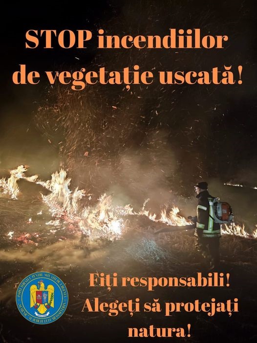 Prevenirea incendiilor în perioadele caniculare…