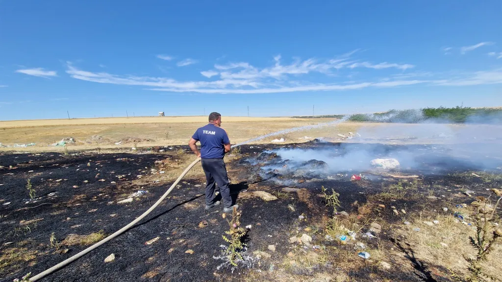 Alertă! Măsuri de apărare împotriva incendiilor pe timpul campaniei de recoltare a cerealelor păioase