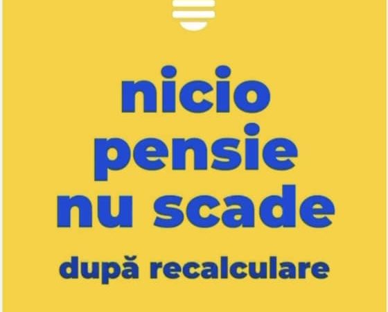 Senatorul PNL Ion Marcel Vela: „În urma procesului de recalculare nicio pensie NU VA SCĂDEA.”