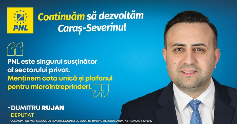 PORTRET DE CANDIDAT, DUMITRU RUJAN – CAMERA DEPUTAȚILOR