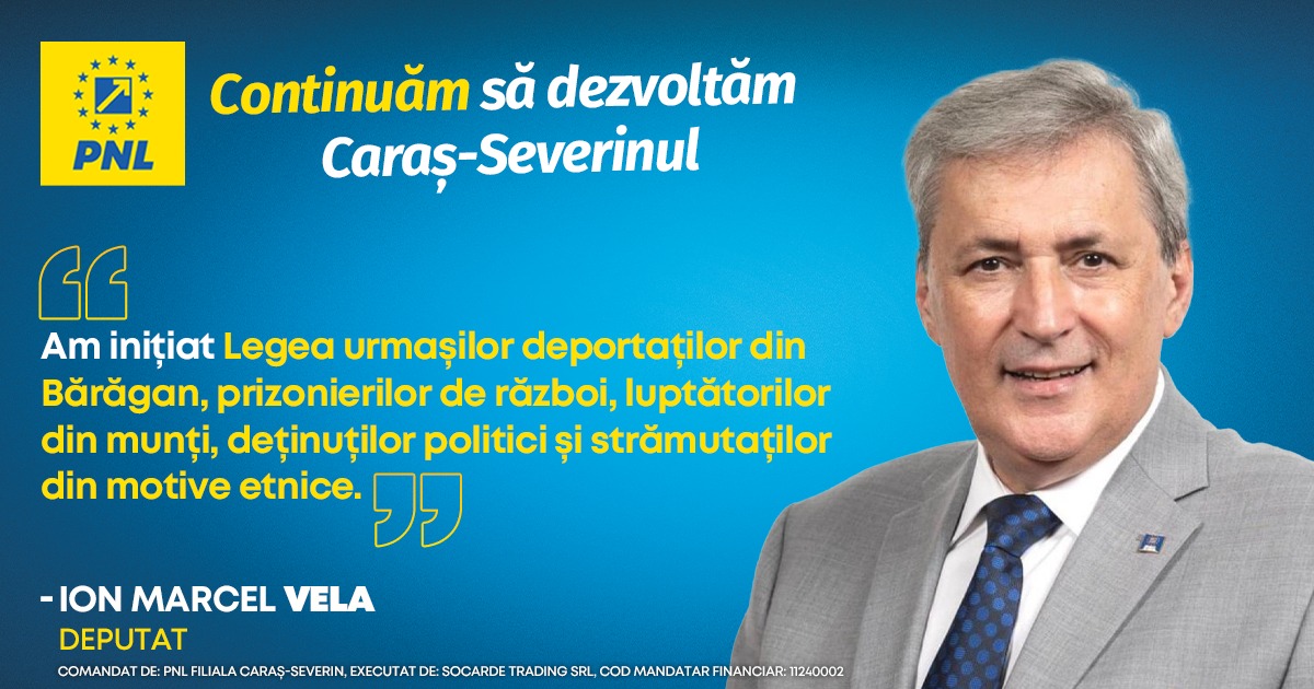 PORTRET DE CANDIDAT- Ion Marcel Vela, Camera Deputaților