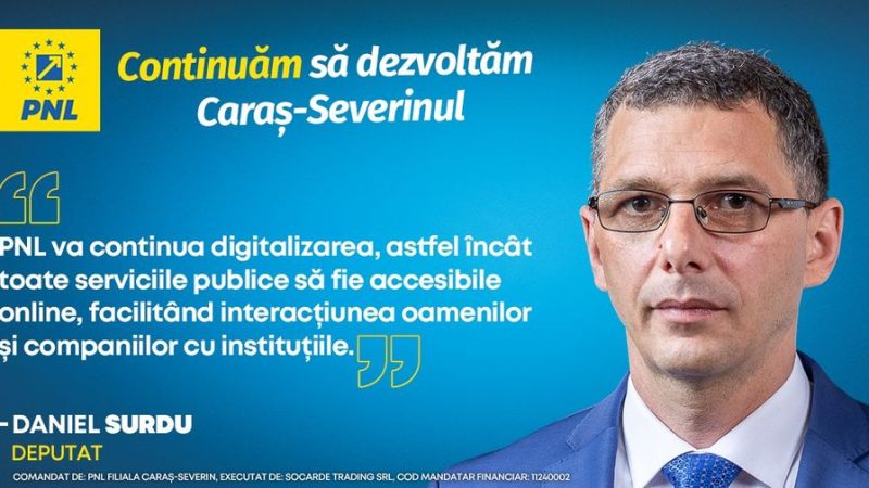 PORTRET DE CANDIDAT, DANIEL GEORGE SURDU – CAMERA DEPUTAȚILOR