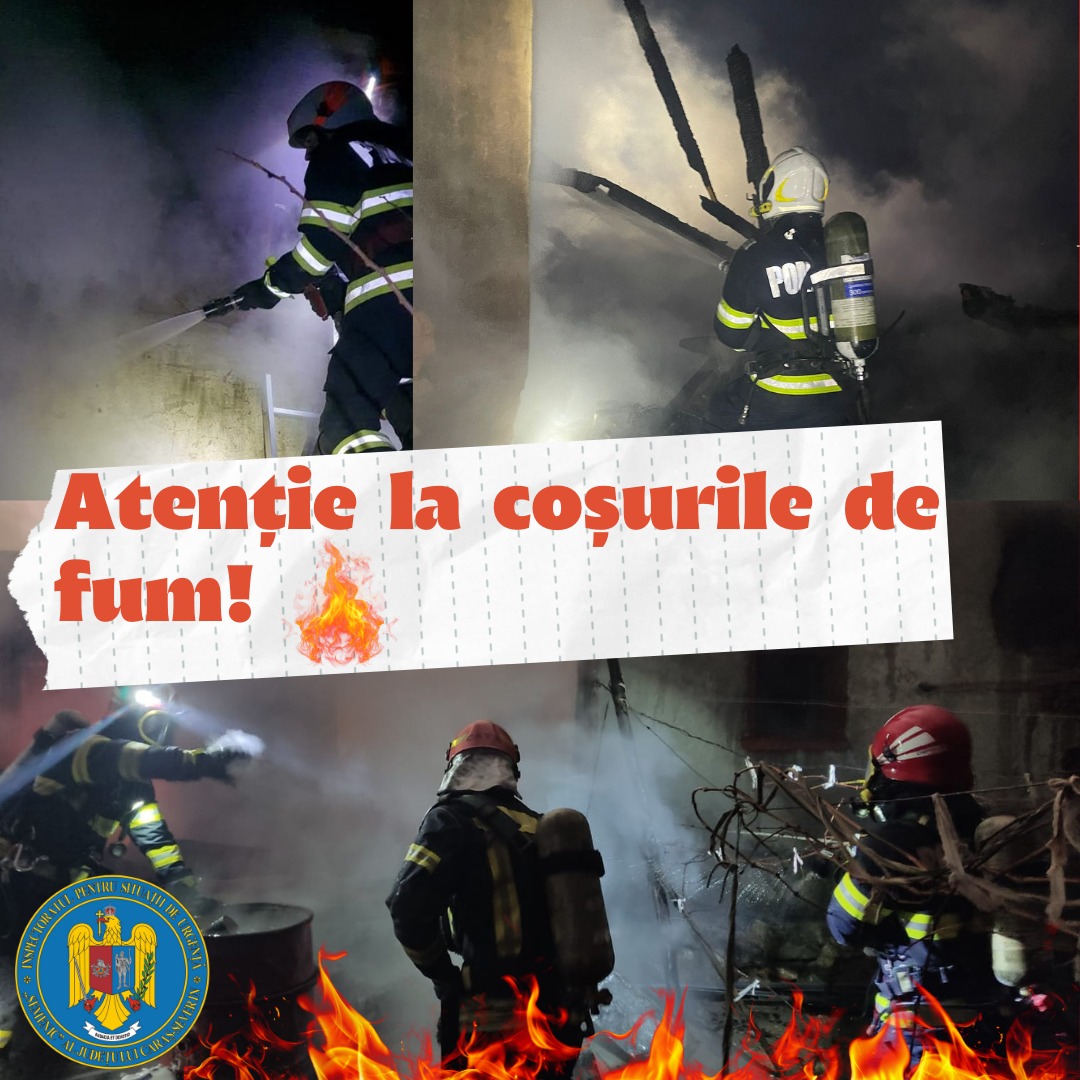 Atenție la coșurile de fum!